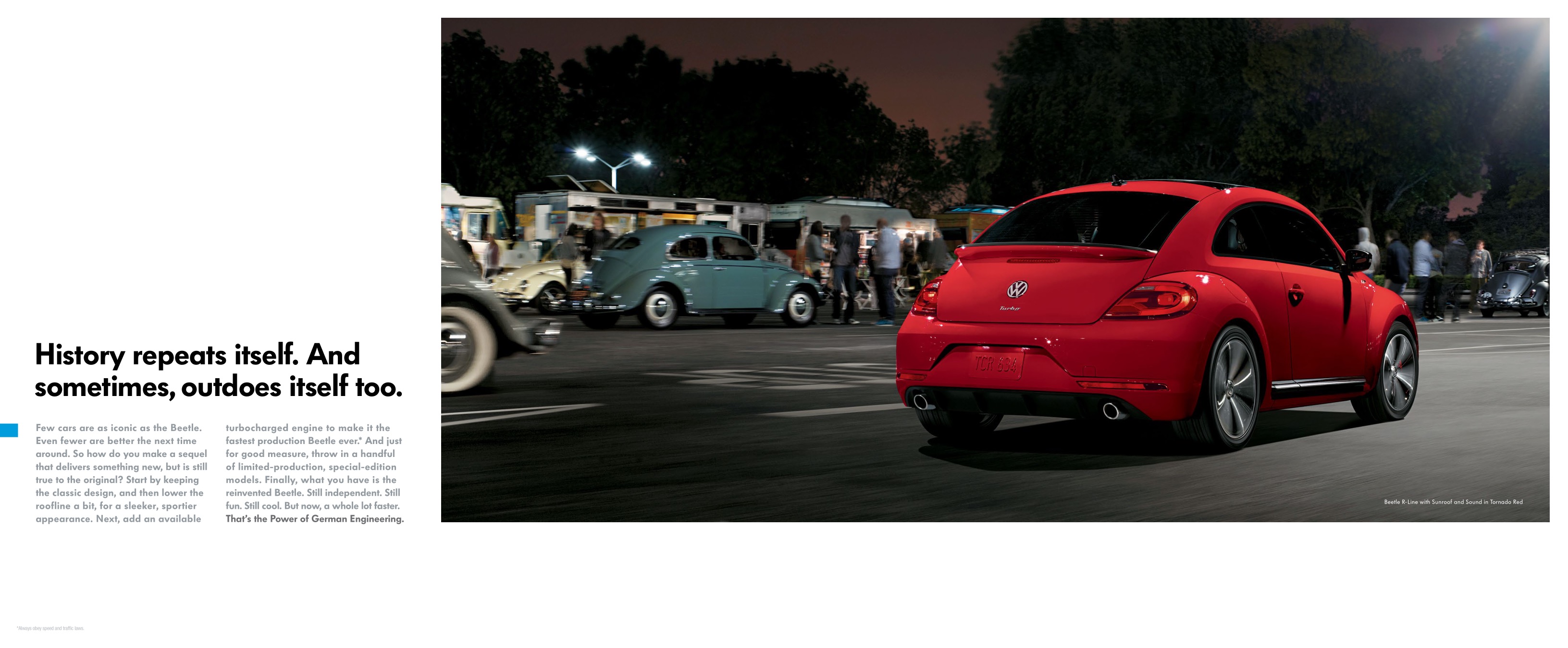 2014 VW Beetle Brochure Page 2